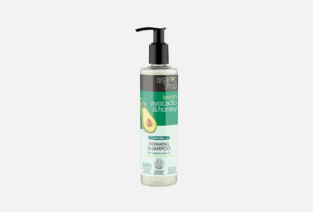 Organic Shop Repairing SHAMPOO AVOCADO & HONEY