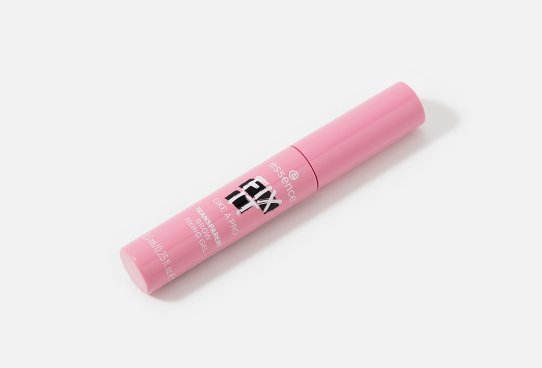 essence TRANSPARENT BROW FIXING GEL FIX IT LIKE A PRO