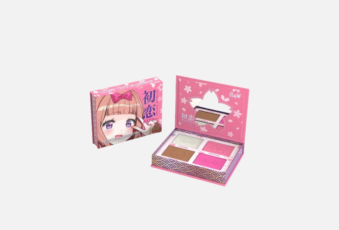 Rude Cosmetics FACE PALETTE MANGA COLLECTION 