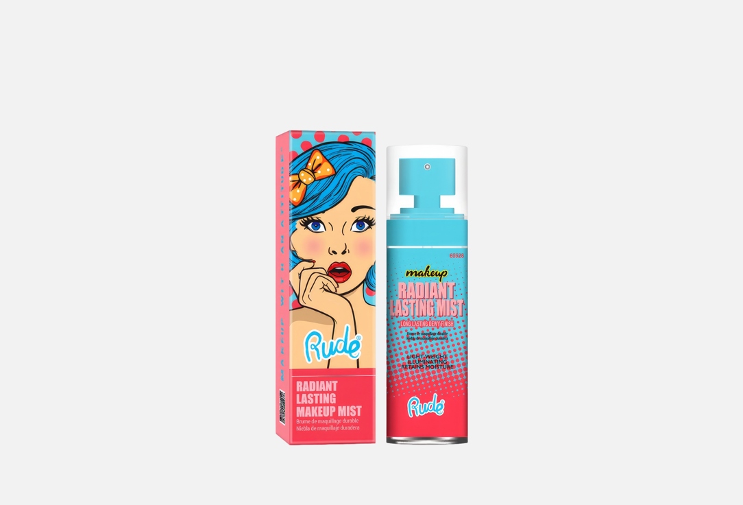 Rude Cosmetics LASTING MAKEUP MIST  RADIANT 