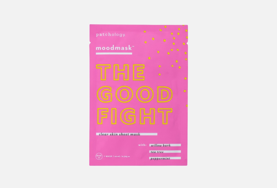 Patchology Sheet mask Moodmask the good fight