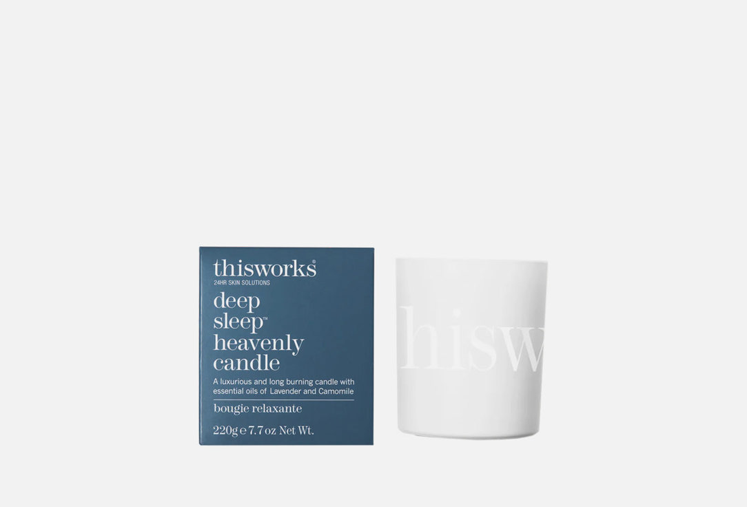 This Works Calming candle  Deep sleep heavenly candle