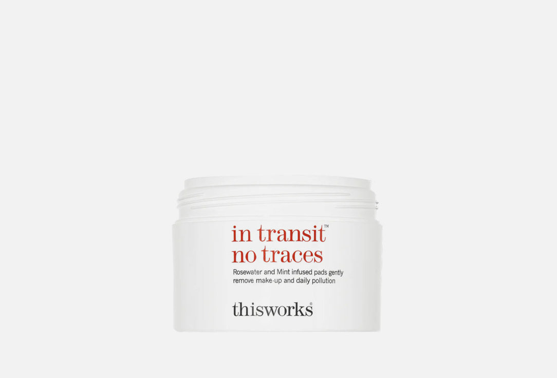 This Works Cleansing pads In transit no traces