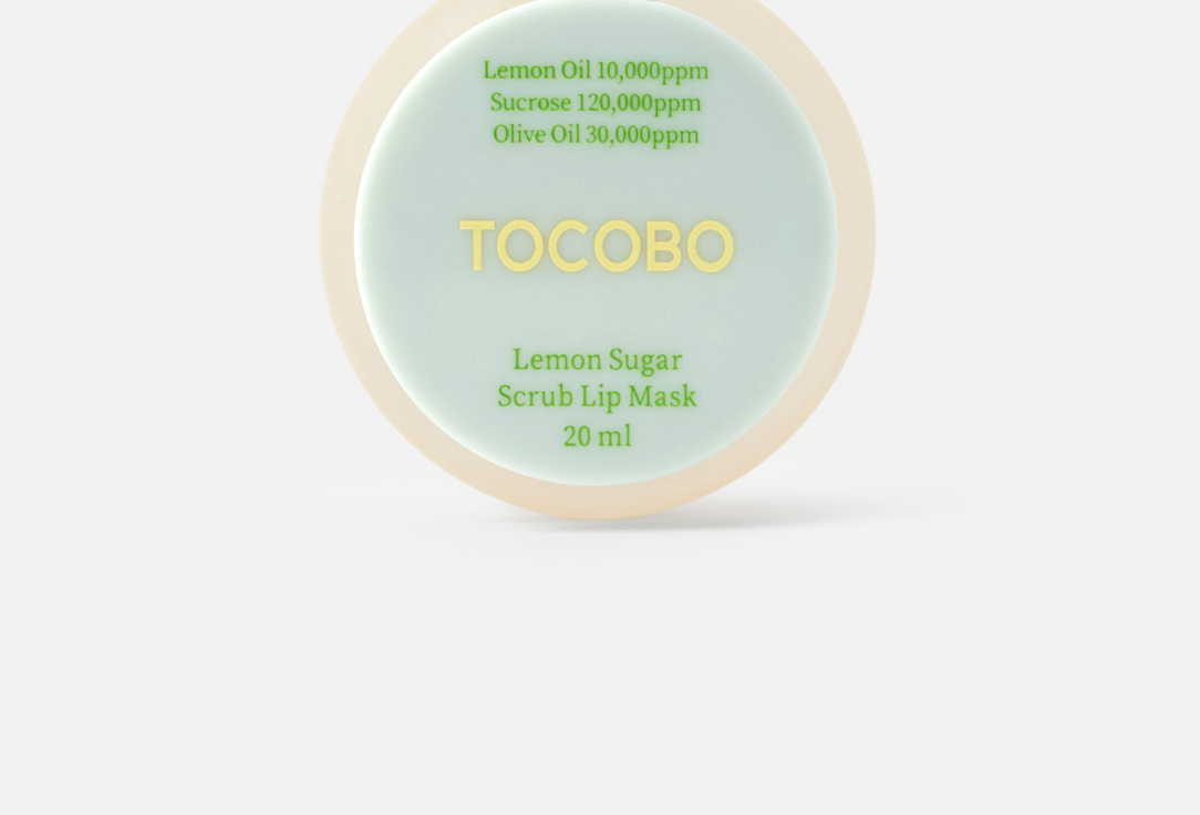 TOCOBO scrub Lip Mask Lemon Sugar