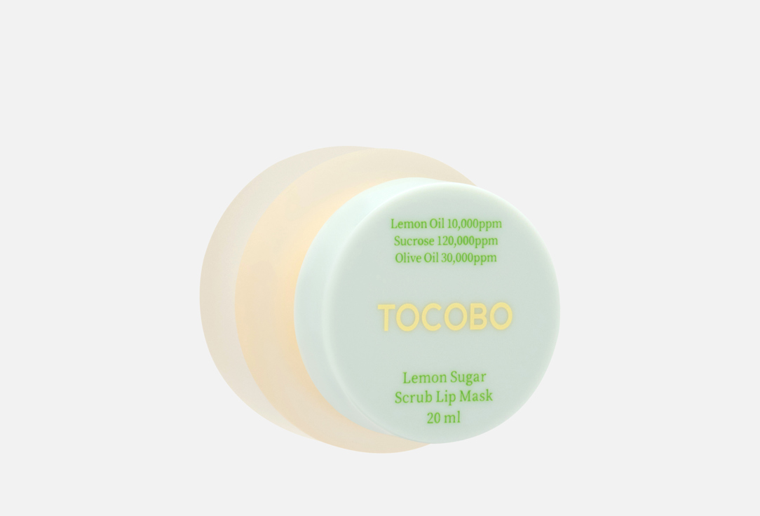 TOCOBO scrub Lip Mask Lemon Sugar