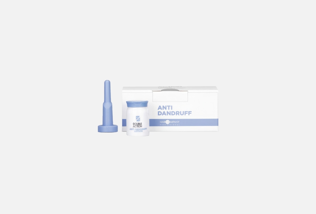 Hair Company Professional Anti Dandruff Hair Ampoules Double Action 