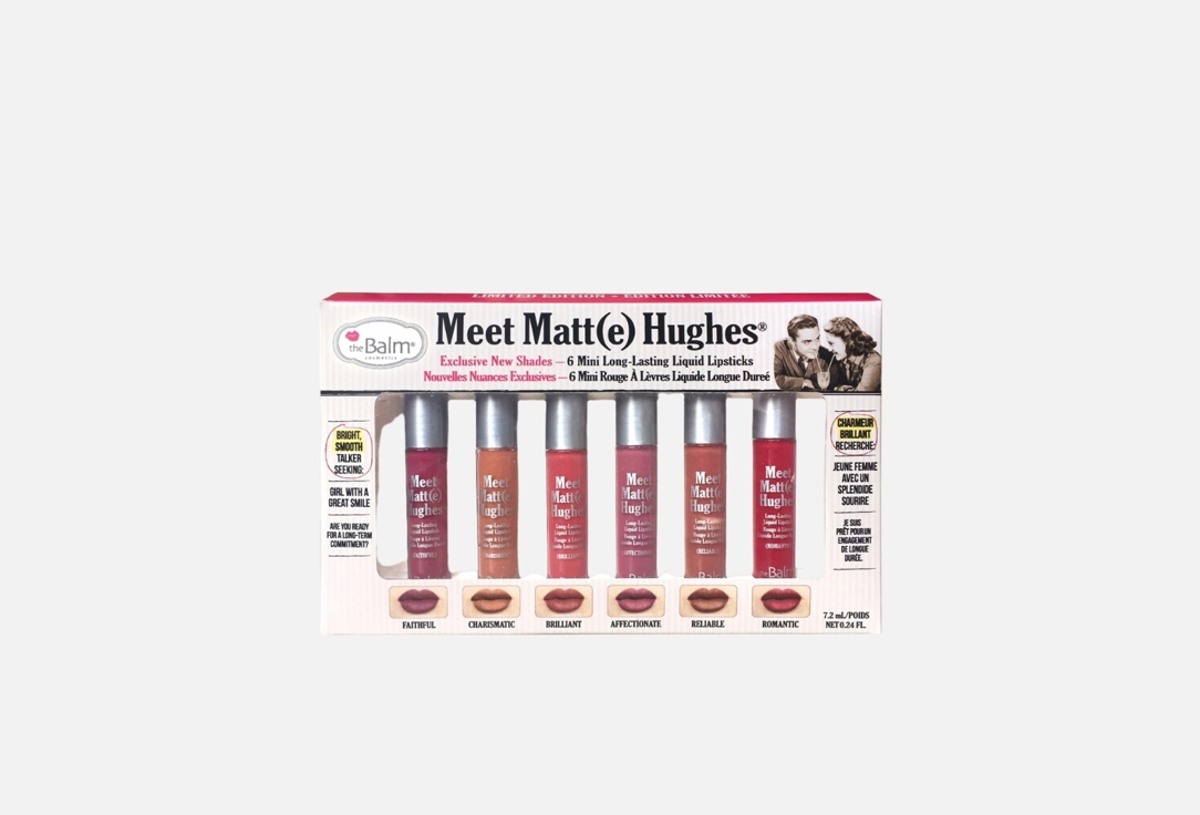 The Balm Liquid Lipsticks Set Meet Matt(e) Hughes