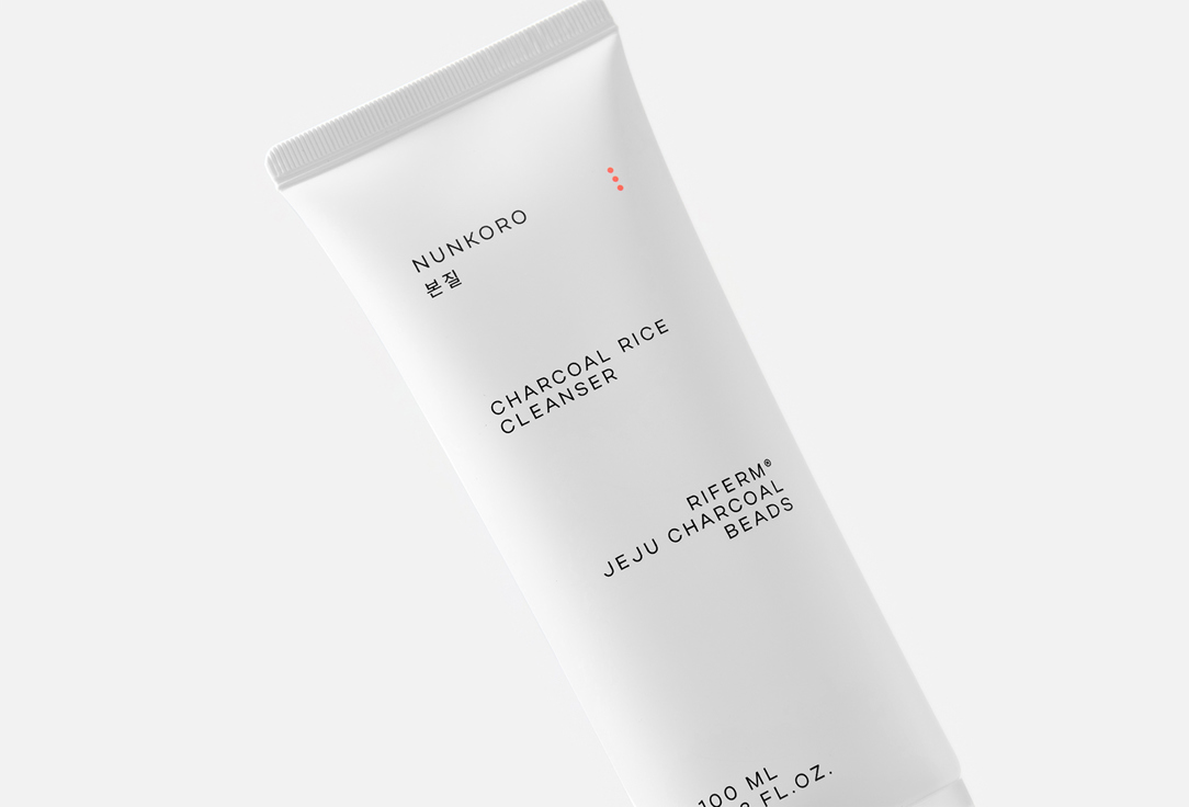 NUNKORO Daily Purifying Gel Cleanser Charcoal rice cleanser