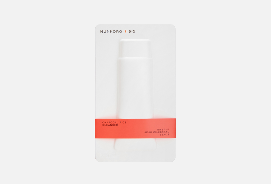 NUNKORO Daily Purifying Gel Cleanser Charcoal rice cleanser