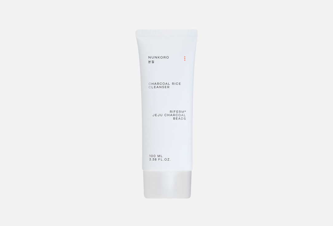 NUNKORO Daily Purifying Gel Cleanser Charcoal rice cleanser