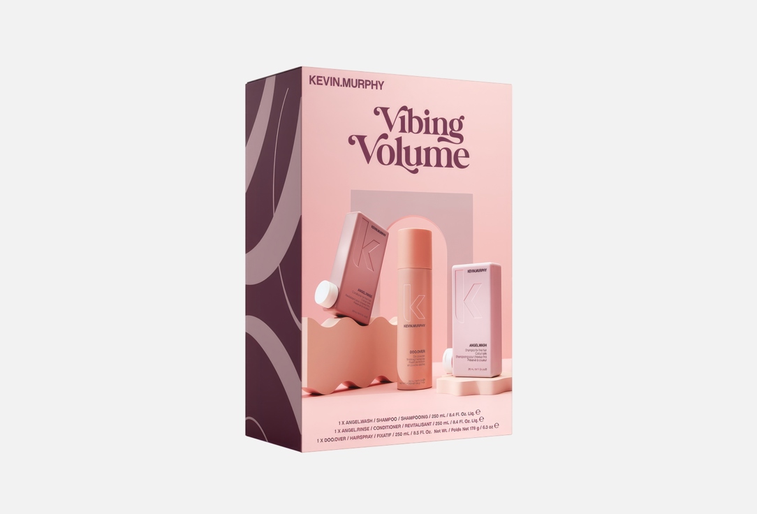 KEVIN.MURPHY Gift set: Shampoo, Hair conditioner, Hair spray Vibing Volume