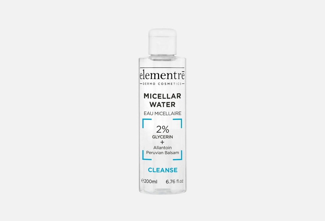 Elementre Micellar water 2% glycerin