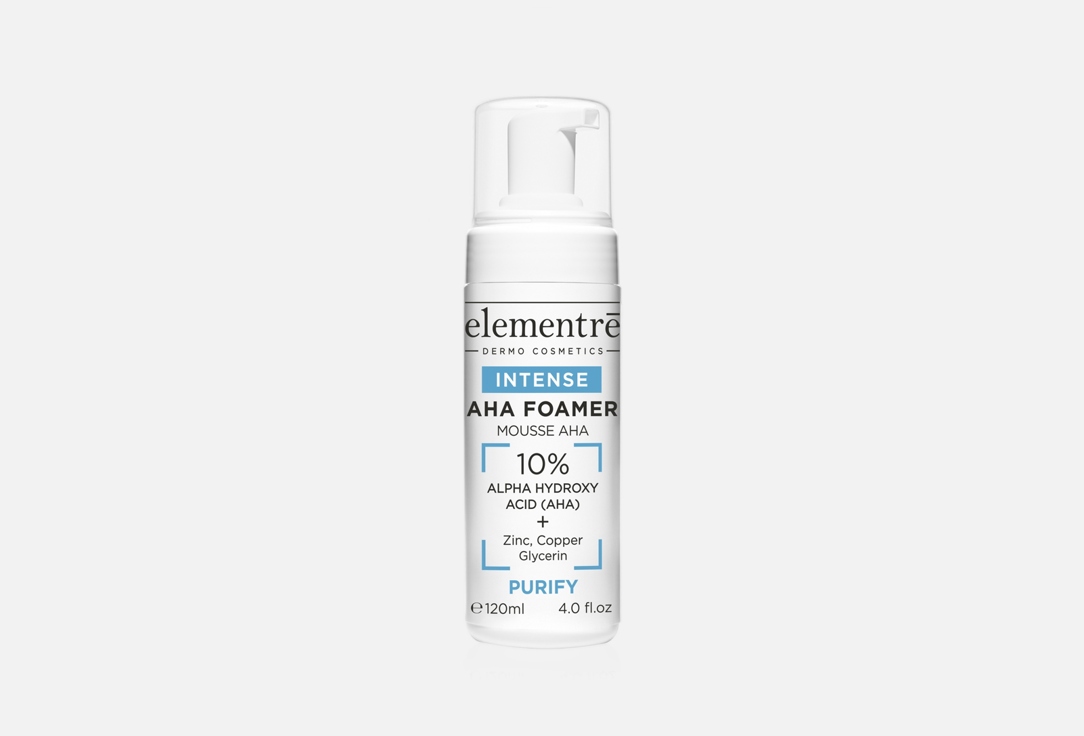 Elementre Face foam 10% alpha hydroxy acid