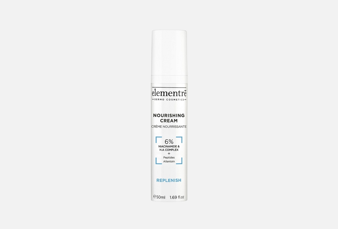 Elementre Face nourishing cream 6% niacinamide & hyaluronic acid