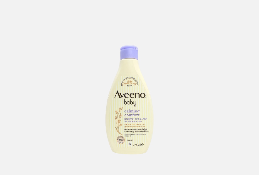 AVEENO Calming lavender-scented baby bath wash Calming Comfort