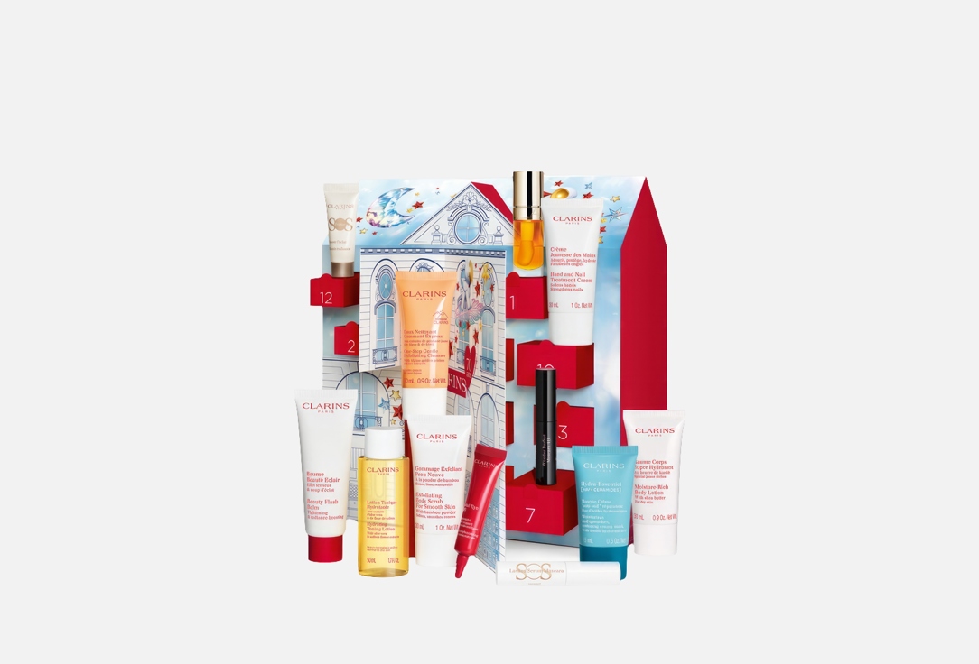 Clarins Skin Care Gift Set 12-Day Advent Calendar