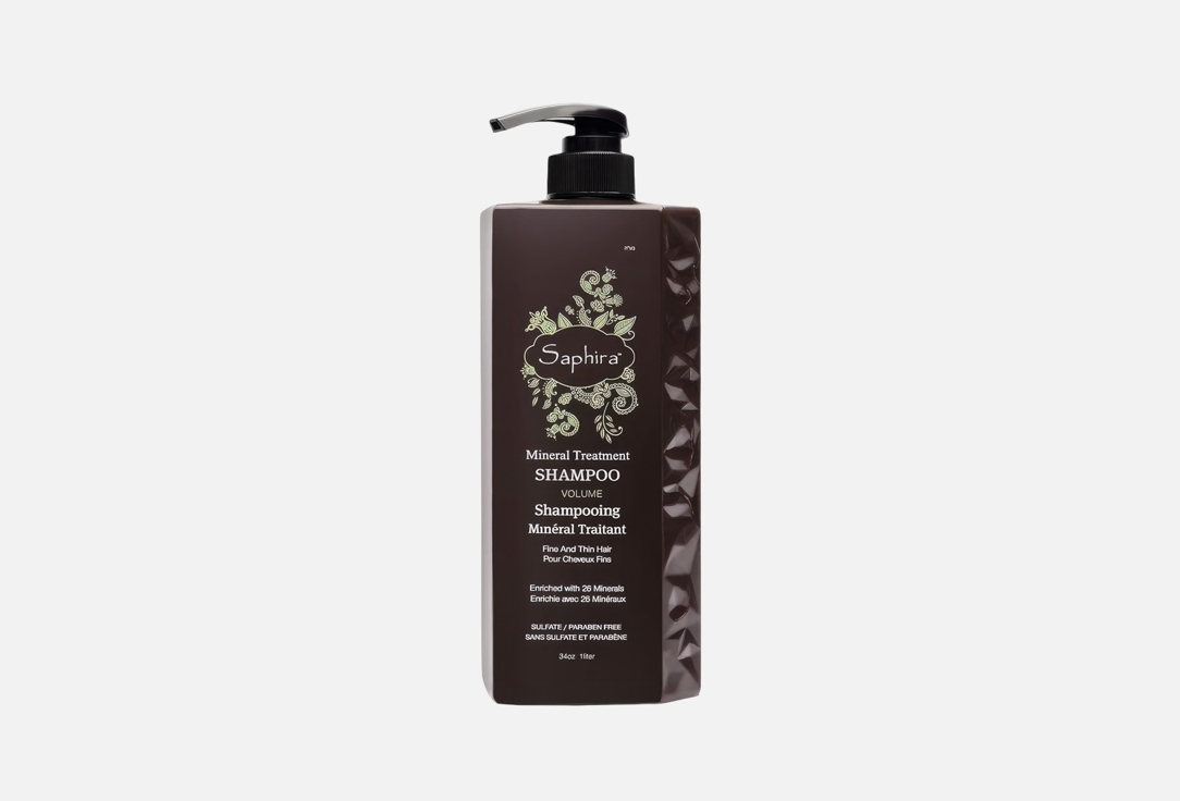 Saphira Refreshing Shampoo for thin hair Volume Boost