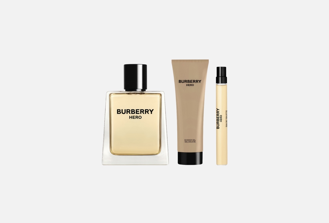 Burberry Gift Set: Eau De Toilette, Shower Gel, Pen Spray Hero