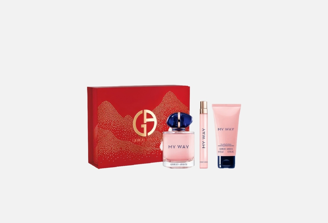 Armani Eau De Parfum and Body Lotion Gift Set My Way