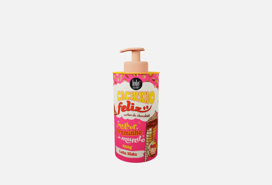 Lola from Rio Nourishing & Detangling hair Cream for Kids Cachinho Feliz Chocolate Sorbet