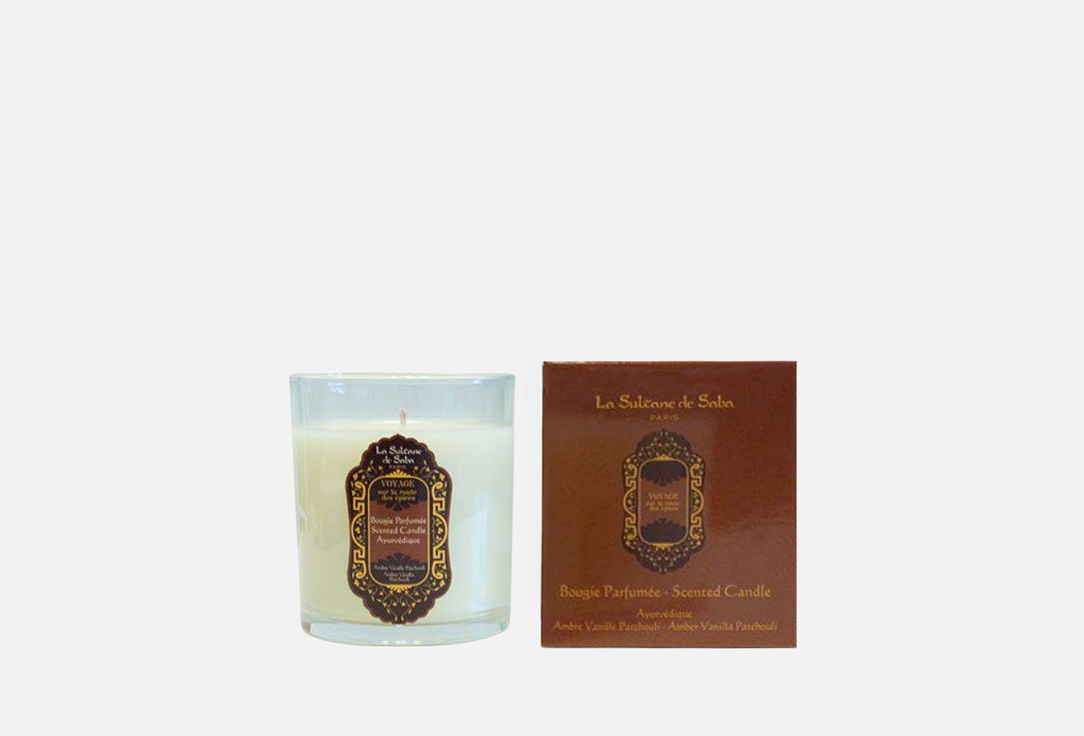 La Sultane de Saba Candle Scented Candle Amber Vanilla Patchouli