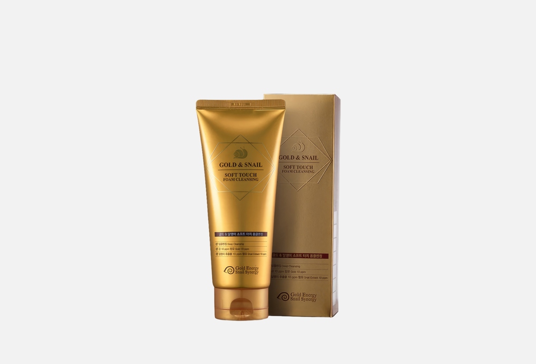 Gold Snail Foam cleansing   Soft touch  