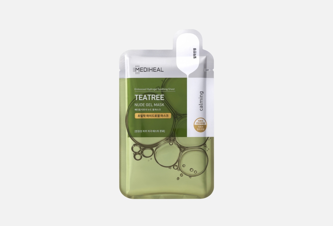 MEDIHEAL Calming Face Sheet Gel-Mask Teatree