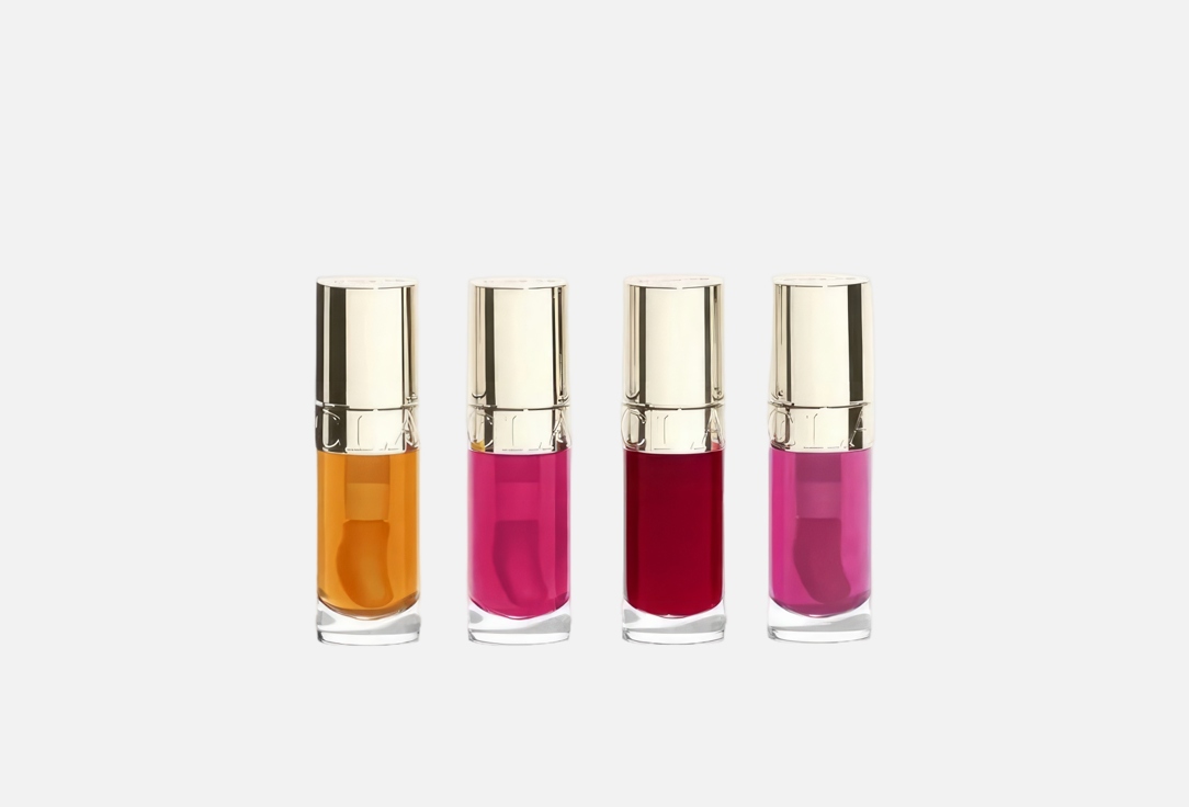 Clarins Nourishing Lip Oils Set Iconic Lip Oil Collection