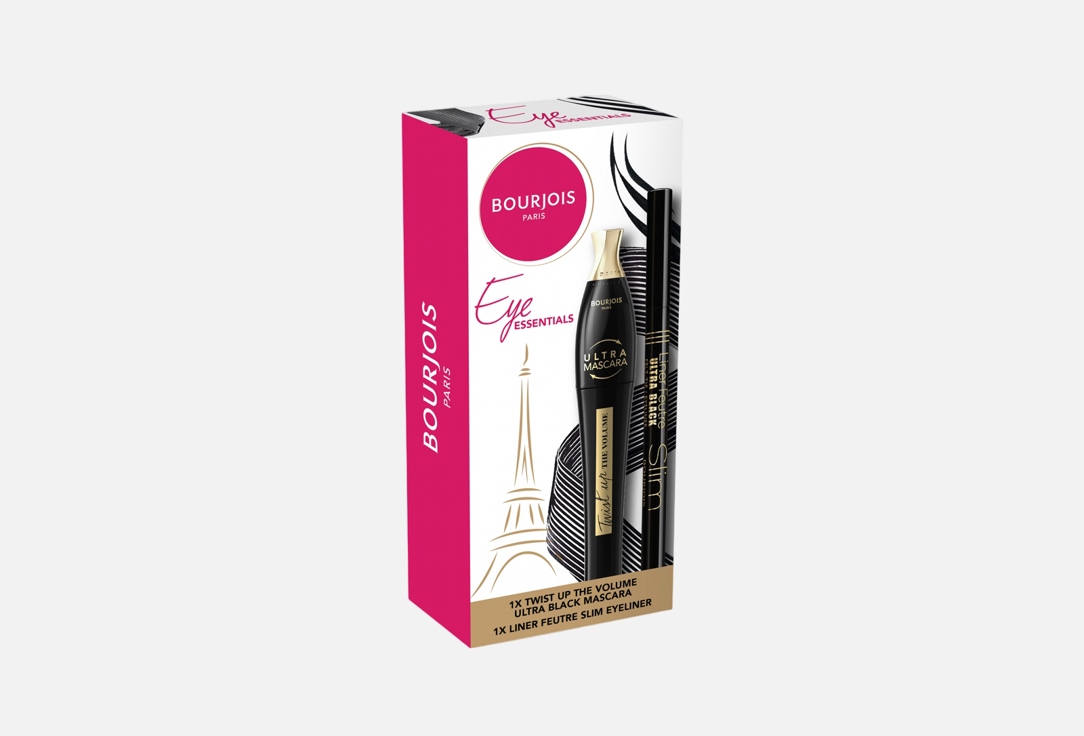 Bourjois Mascara & Eyeliner Kit  Eye Essentials