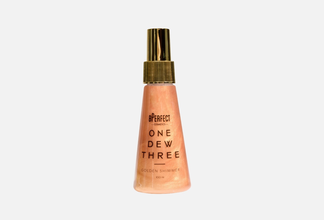 BPerfect Shimmer Face Spray  One Dew Three