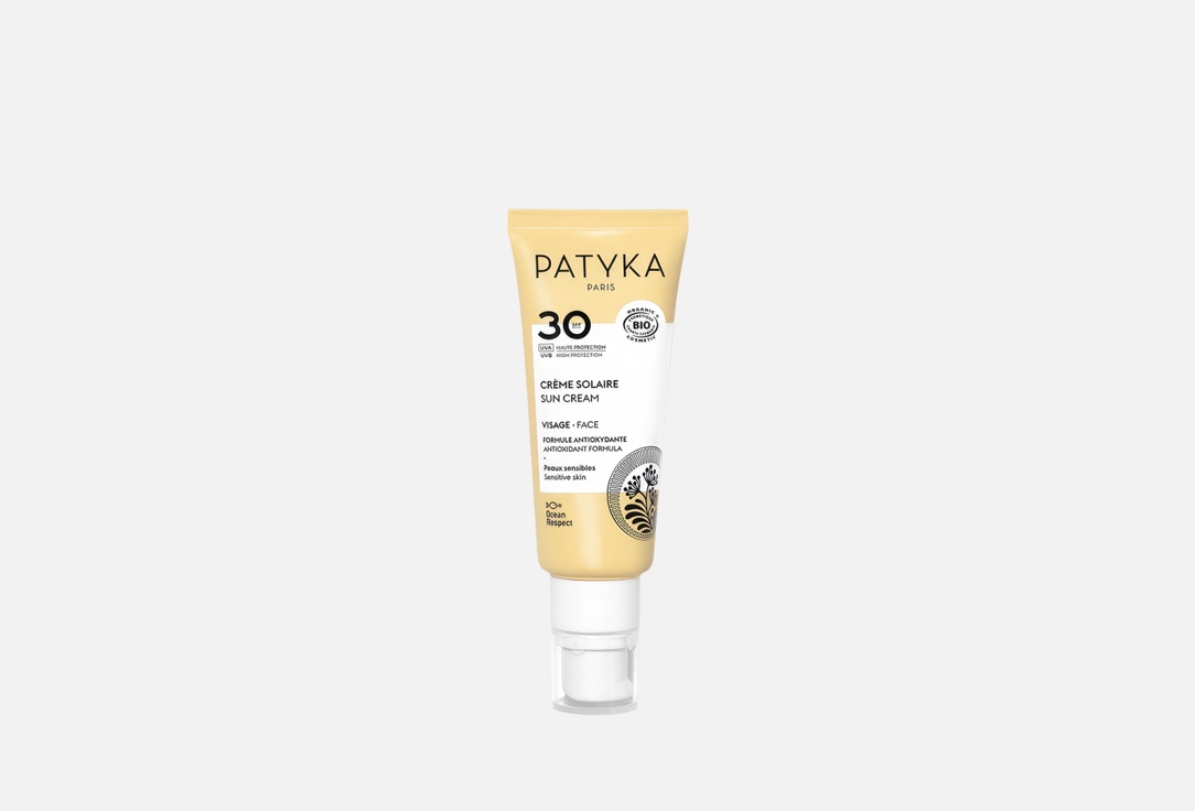 Patyka Face Sun Cream SPF 30 Crème Solaire