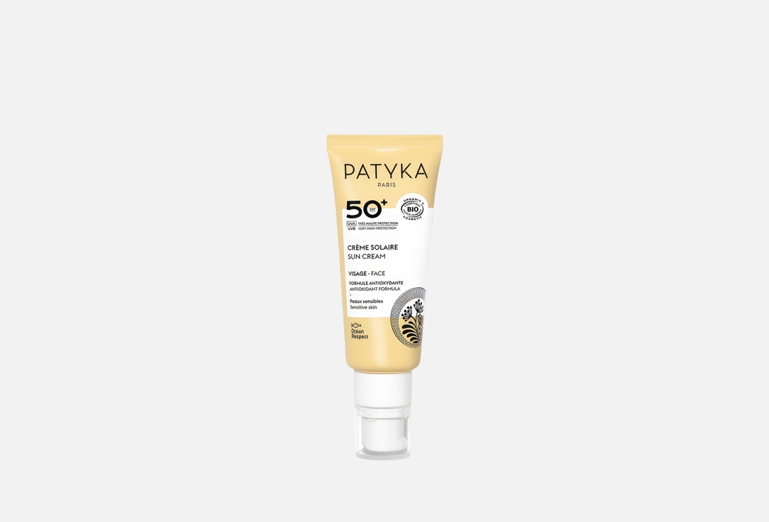 Patyka Face Sun Cream SPF 50 Crème Solaire