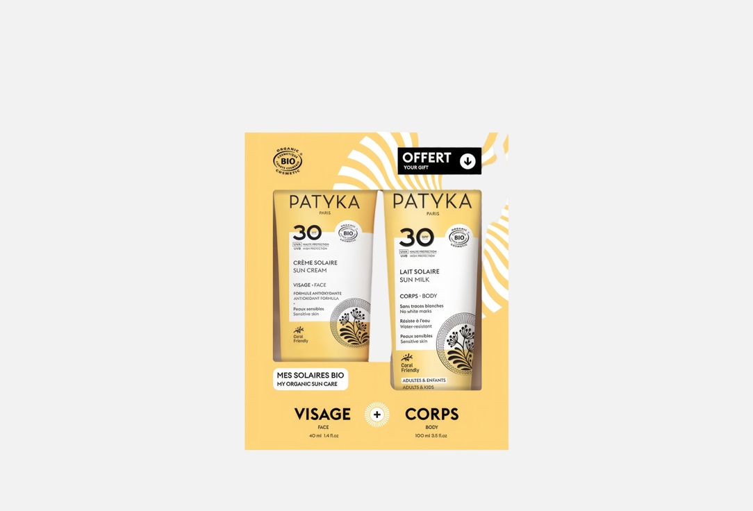 Patyka Suncare Set SPF30 Mon Solaire Bio