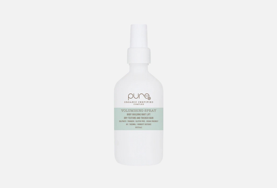 Pure Haircare Australia Hair Volumising Spray Volumising