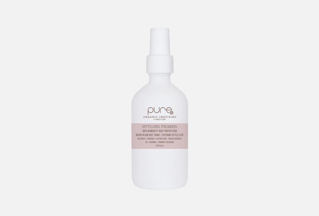 Pure Haircare Australia Hair spray Styling Primer