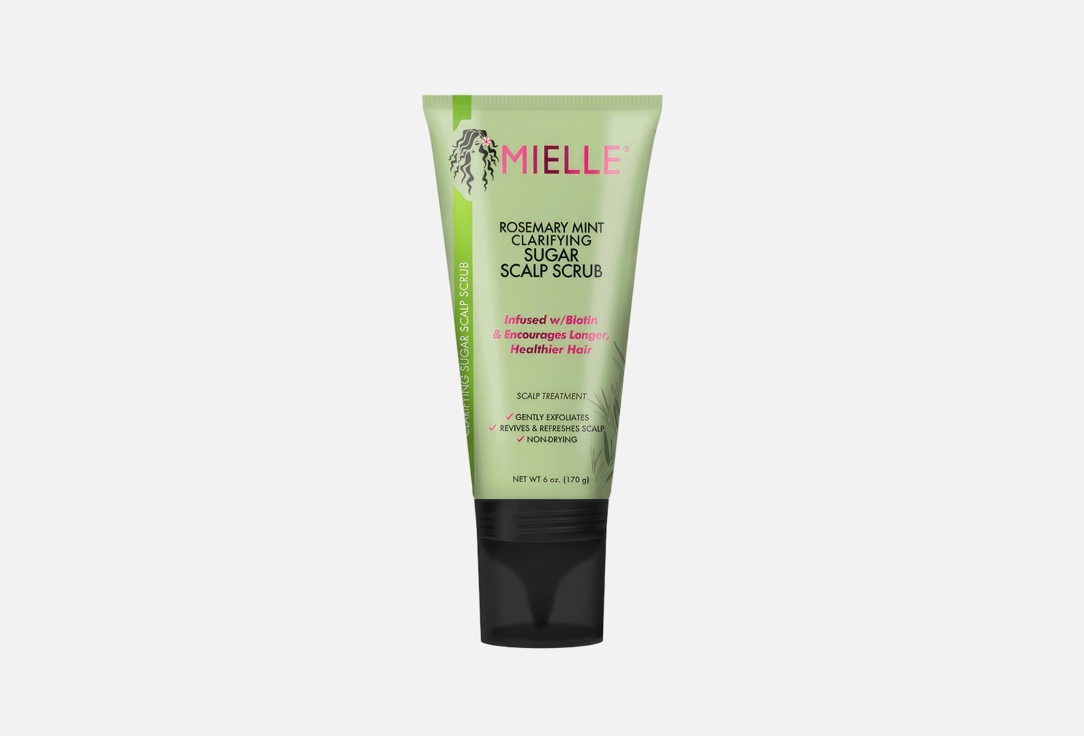 Mielle Scalp Scrub Rosemary Mint Clarifying Sugar Scalp Scrub