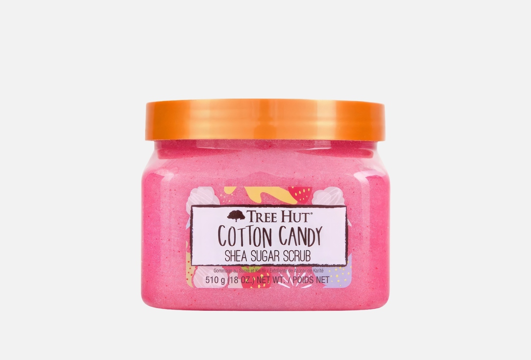 TreeHut Smoothing Body Scrub Cotton Candy