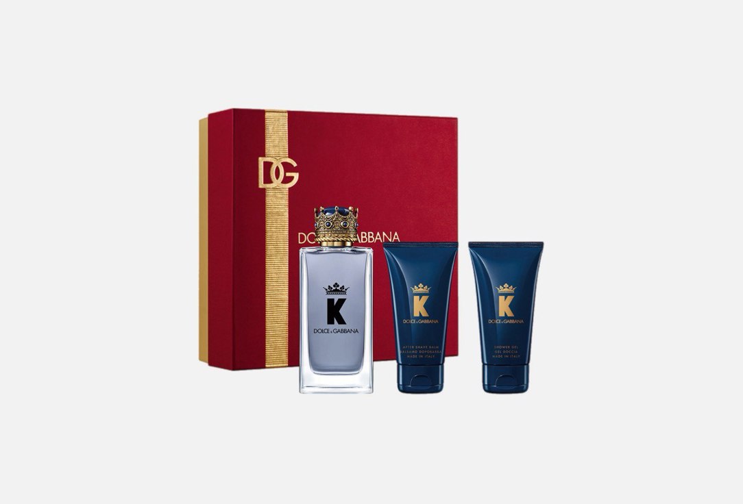 Dolce & Gabbana Eau de Toilette & Aftershave Balm & Shower Gel Gift Set K