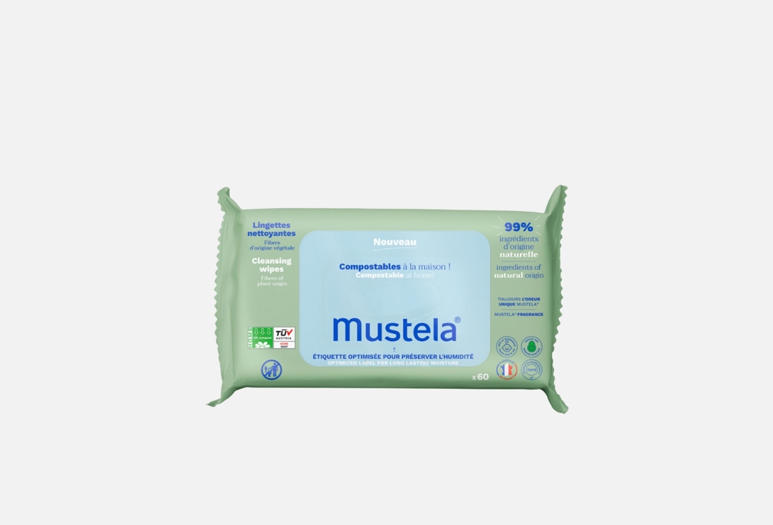 Mustela Wet Wipes Scented