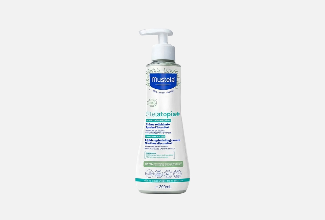 Mustela Lipid Replenishing skin Cream  Stelatopia+