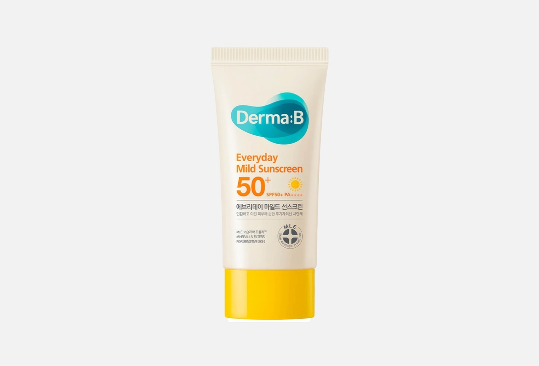 Derma:B Mild Sunscreen Face Cream SPF50+ PA++++ Everyday