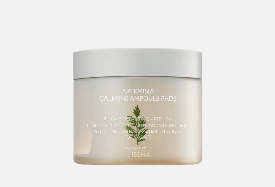 Missha Face calming ampoule pads Artemisia