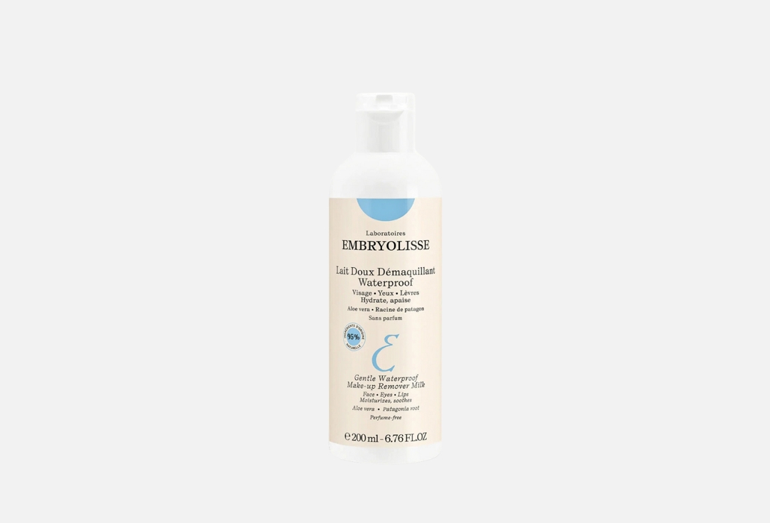 Embryolisse Gentle Waterproof Make-Up Remover Milk Lait Doux Demaquillant