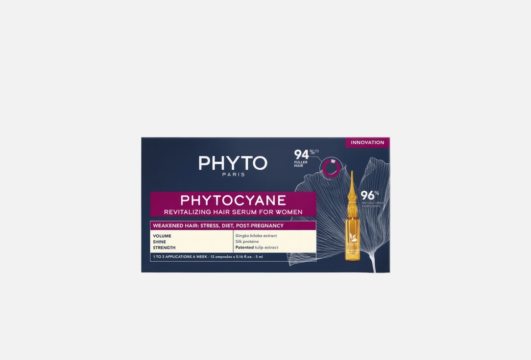 PHYTO Revitalizing hair serum Phytocyane