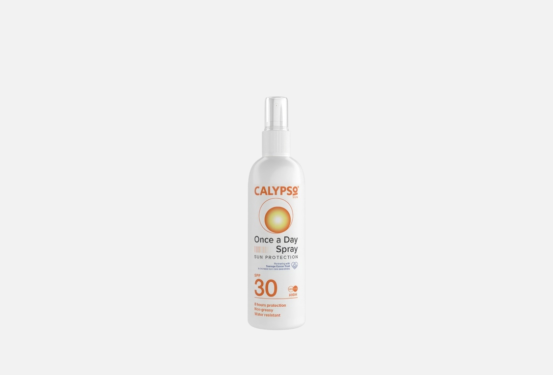 Calypso Sunscreen Spray SPF30 Once a Day