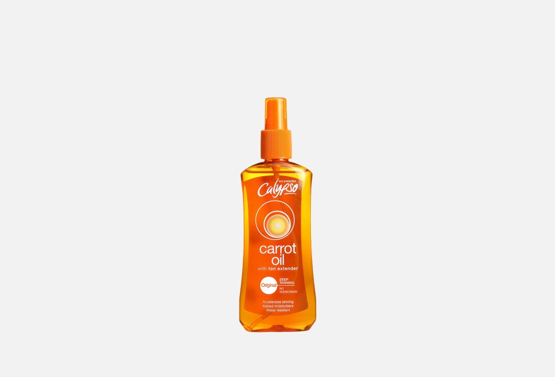 Calypso Carrot oil tanning spray Original Carrot