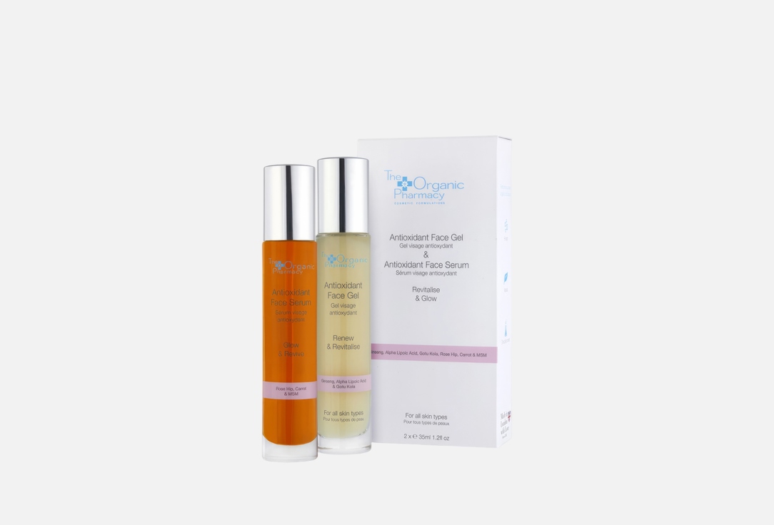 The Organic Pharmacy Face Gel & Face Serum Antioxidant