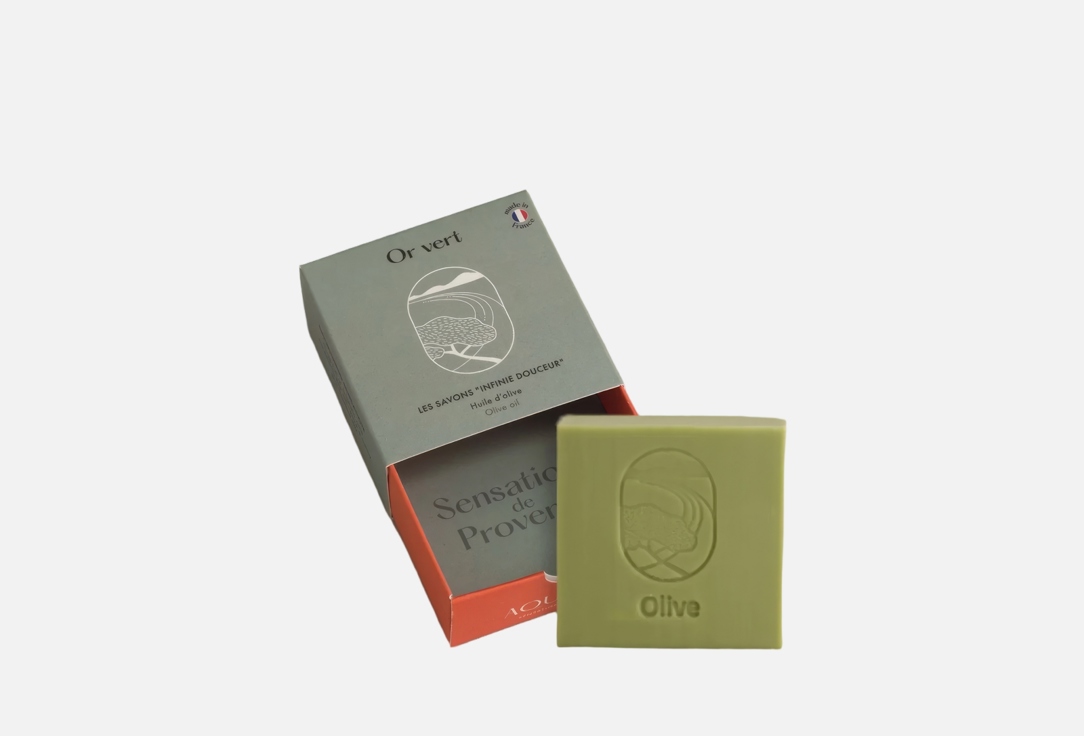 AQUI D AIA Cleansing Natural Soap Or Vert Olive Oil