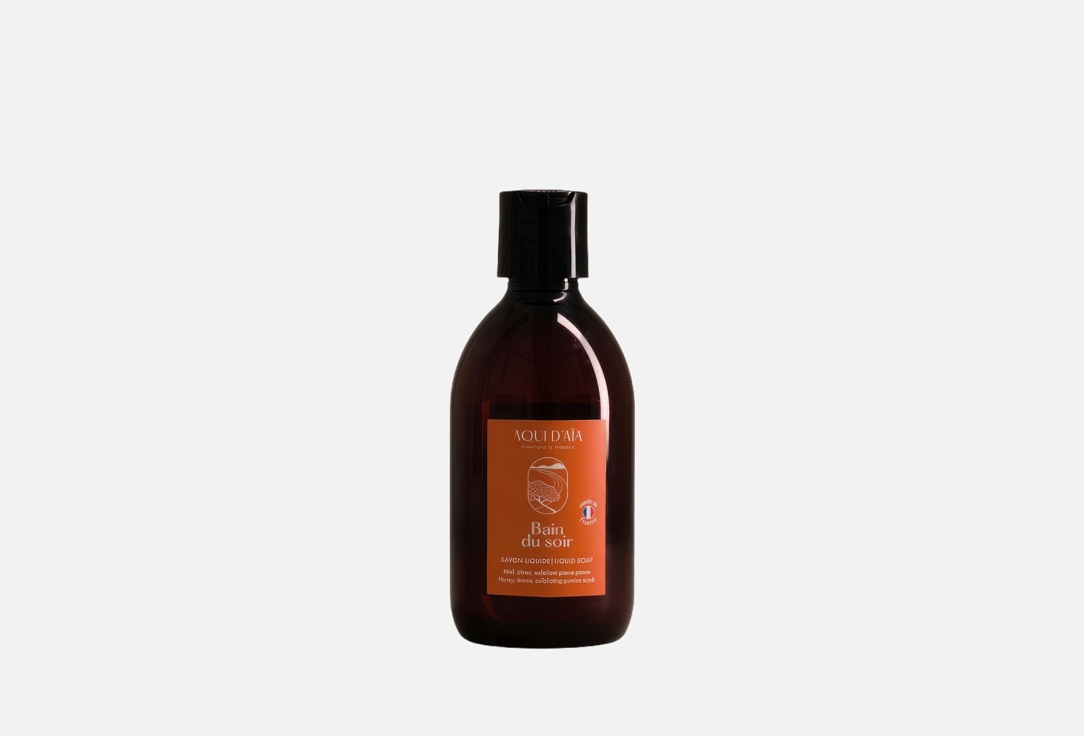 AQUI D AIA Exfoliating liquid soap Bain du Soir Honey Lemon