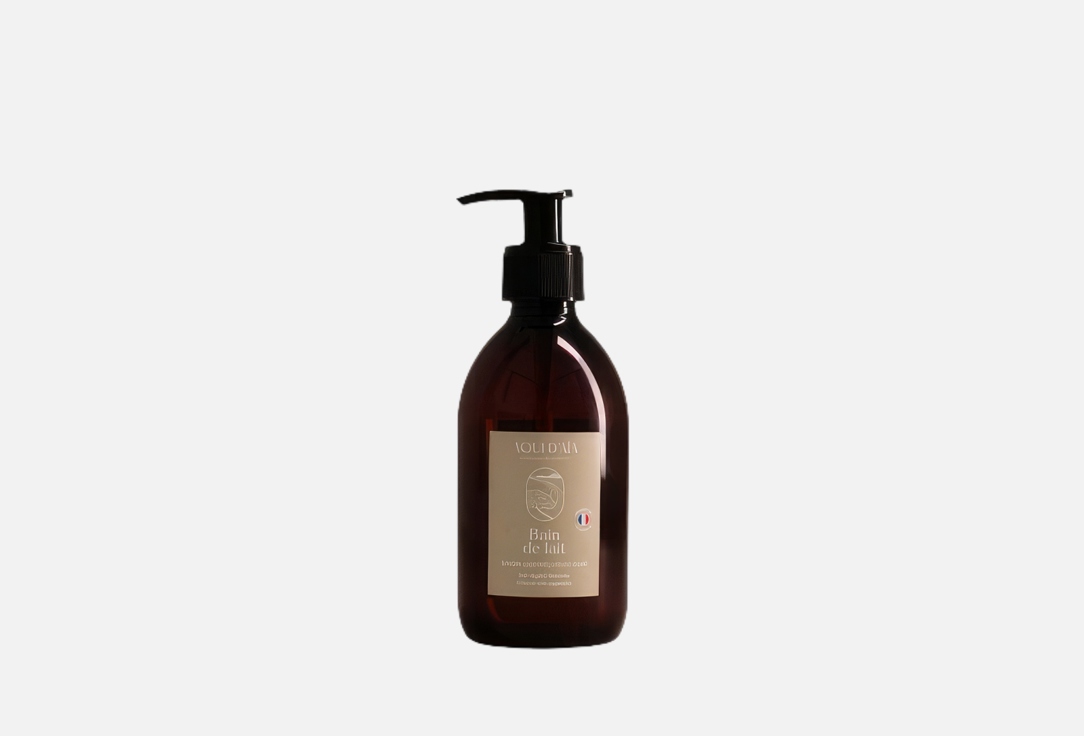 AQUI D AIA Exfoliating liquid soap Bain de Lait Vegetable Milk Almond